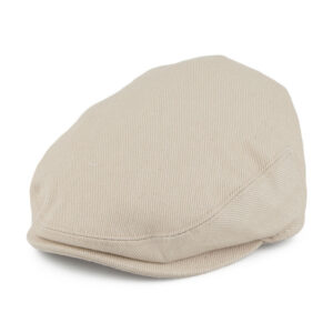 Beige Baby Cotton Flat Cap